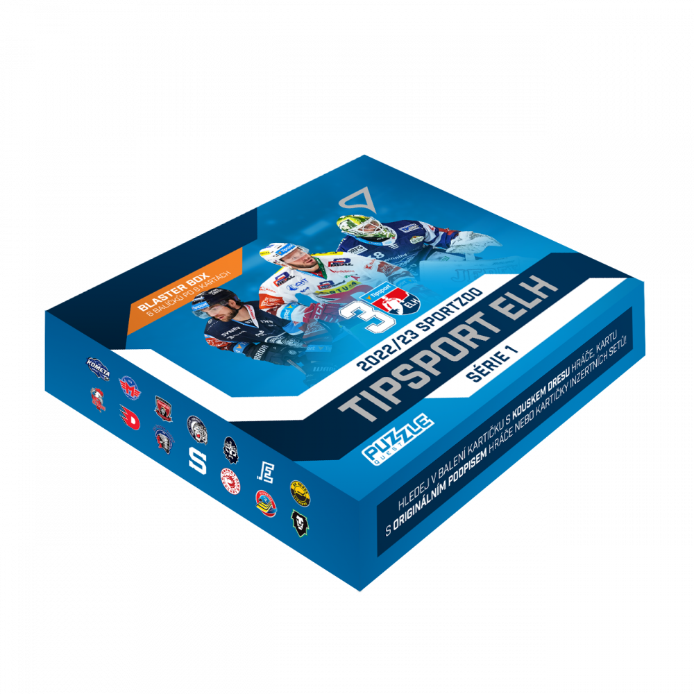 2022-23 SZ Tipsport ELH Series 1 Hockey Blaster Box